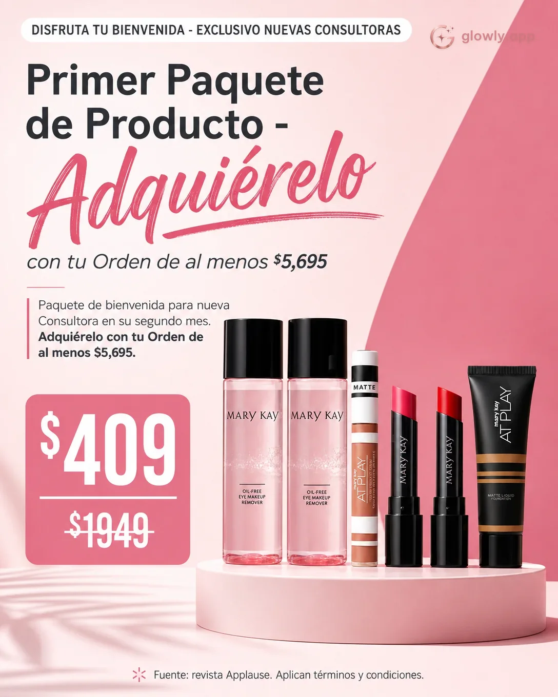 Primer Paquete de Producto - Adquiérelo con tu Orden de al menos $5,695